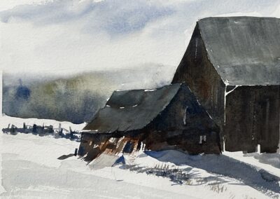 12x8 Watercolour $400 By Kathi Alexander